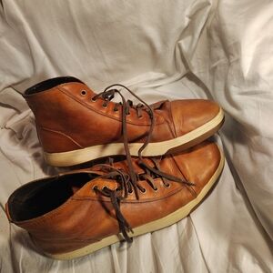Brown Leather Cole Haan Chukka Boots 11.5